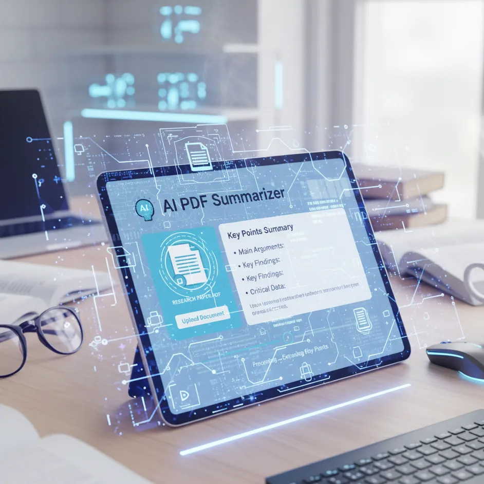 AI PDF Summarizer - Extract Key Points from Any Document